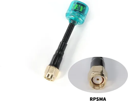 Vista 4 de 2pcs Osprey 5.8G-H-z LHCP RP-SMA Antena 2.82dBi 2.362 in Azul