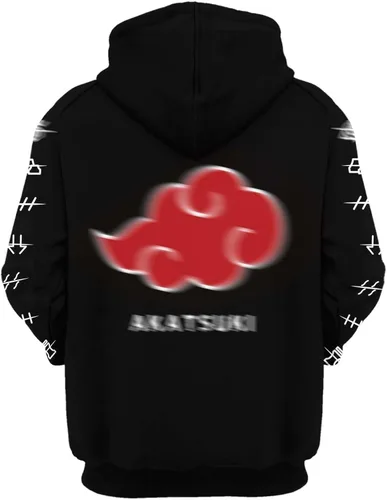 Vista 3 de NATJUN Japanese anime hoodie aldult Comfortable waterproof hoodies cartoon fashion Casual sweatshirts