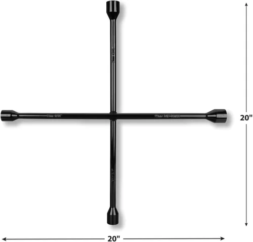 Vista 3 de Performance Tool W1 Silver Llave cruzada SAE/métrica de 4 vías de 20 pulgadas