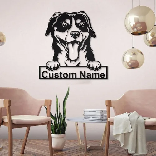 Vista 16 de zouwii Letrero de metal personalizado para perro Airedale Terrier Letrero de metal personalizado Airedale Terrier Airedale Terrier divertido