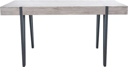 Vista 3 de SAFAVIEH Home Collection Alyssa DTB7000C - Mesa de comedor industrial rústica de mediados de siglo Roble gris