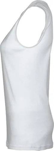 Vista 6 de Rosette Camiseta interior sin mangas para mujer - Algodón - Cuello alto, diseño de hombro completo