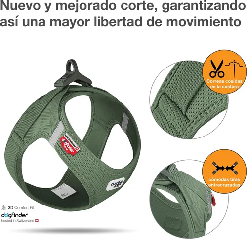 Vista 29 de Arnés Chaleco Curli Clasp Air-Mesh Negro 3XS