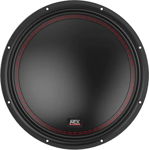 Vista 2 de MTX 5512-22 12" 800 vatios pico/400 vatios RMS DVC 2-ohm subwoofer de audio para coche