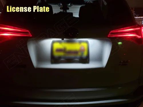 Vista 5 de Kit de luz interior LED para Nissan Rogue 2014 2015 2016 2017 2018 2019 2020 de 6 piezas, luz blanca de 6000K, paquete de iluminación interior LED +