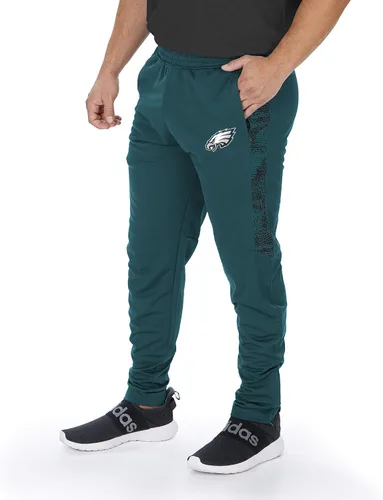 Vista 27 de Zubaz NFL Mens Track Pant with Half Sides