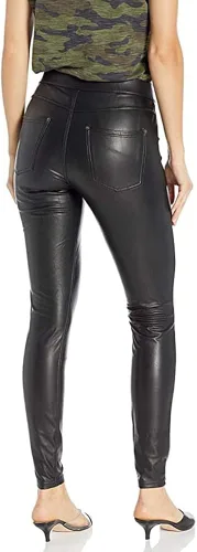Vista 2 de HUE Leggings de piel sintética para mujer