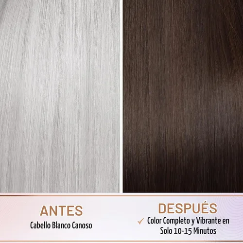 Vista 5 de Herbishh Dark Brown Travel Pack Champú Color 1 fl oz + Máscara de Argán 0.8 #Marrón oscuro