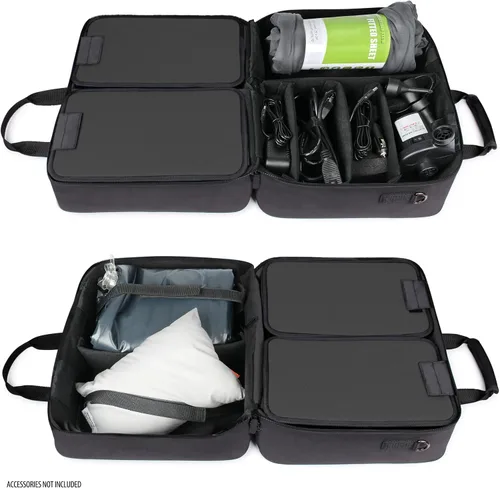 Vista 3 de USA GEAR Bolsa de fin de semana Bolsa de viaje grandebolsa de transporte Correa de hombro ajustable, interior personalizable, exterior resistente