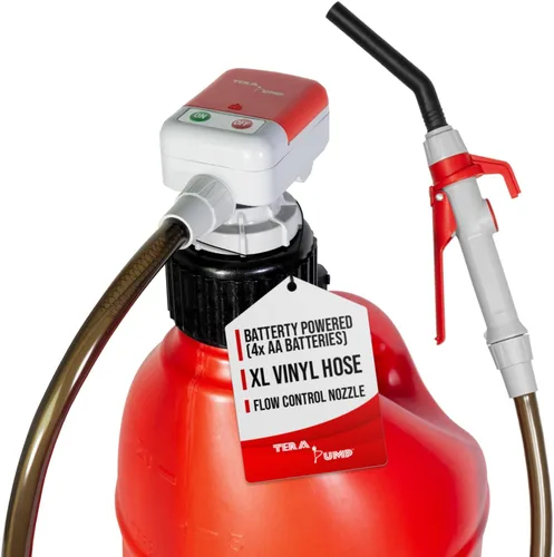 Vista 10 de TERA PUMP TRFA01-XL Bomba de transferencia de combustible con batería de 2ª