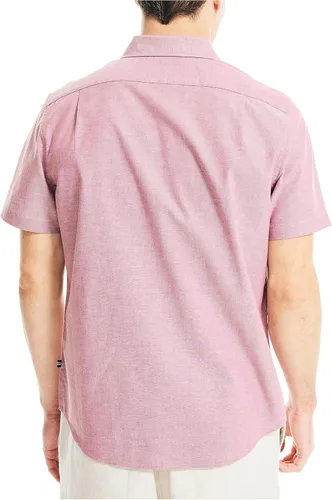 Vista 3 de Nautica Camisa Oxford de manga corta para hombre