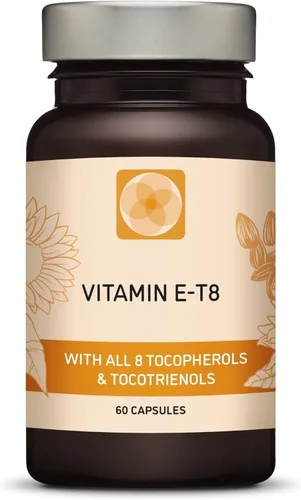 Vista 4 de Ultra tocotrienol 200mg Vitamina E Vegano – Los 4 tocotrienoles – Alfa Tocotrienol + Beta Tocotrienol + Tocotrienol Gamma + Tocotrienol Delta – Sin