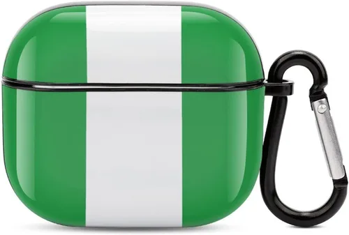 Vista 10 de Funda protectora con Bluetooth de cuerpo completo de la bandera rumana para AirPods 3, funda con llavero impreso completo
