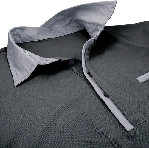 Vista 6 de Camisa Superior para Hombre Color sólido Blusa Manga Larga Camisetas Solapa Camiseta Deportiva Ropa cómoda Túnicas