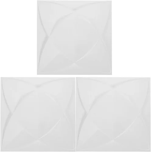 Vista 11 de Angoily 3 paneles de pared texturizados, paneles decorativos para pared interior para bodas, fiestas, oficinas y restaurantes, telón de fondo