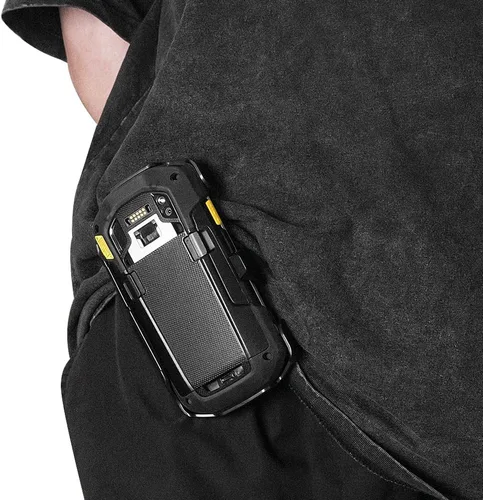 Vista 7 de Funda rígida para escáner para Zebra TC7x TC70 TC72 TC75 escáner de código de barras computadora portátil portátil, con clip de cinturón giratorio