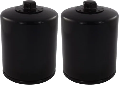 Vista 5 de HiFloFiltro HF171BRC-2 Negro RC Filtro de aceite de alto rendimiento, paquete de 2