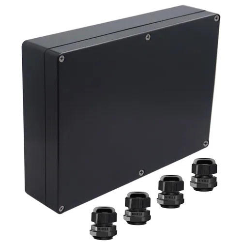 Vista 19 de Caja de conexiones Caja de conexiones IP65 impermeable de plástico ABS para proyectos eléctricos Caja de conexiones de alimentación Cajas