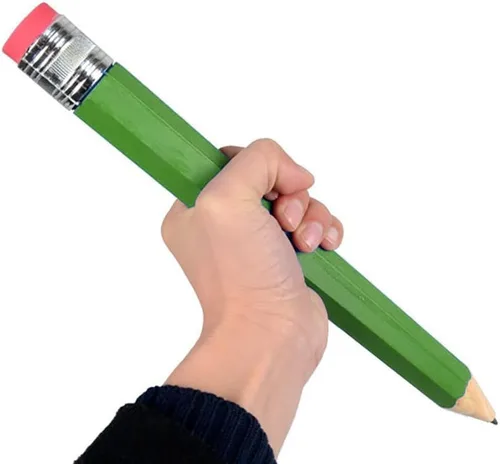 Vista 9 de Nice purchase Big Pencils For Kid Giant Wooden Jumbo Pencil So Cool (3 pack(orange-yellow))