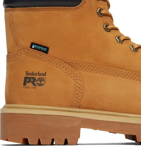 Vista 6 de Timberland PRO Puntera de seguridad de acero de 6 pulgadas con aislamiento para hombre Trigo-2024 Nuevo