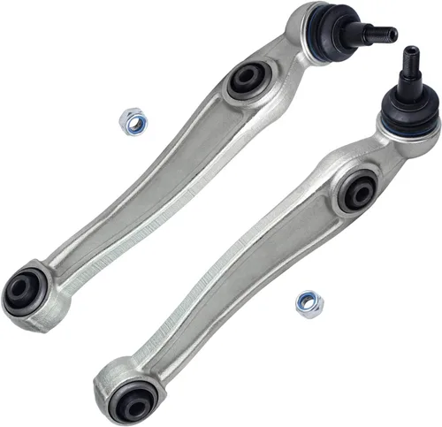 Vista 82 de Detroit Axle - 2 brazos de control delanteros para Volvo S60 V70 01-07, juego de 2 brazos de control inferiores 2001 2002 2003 2004 2005 2006 2007