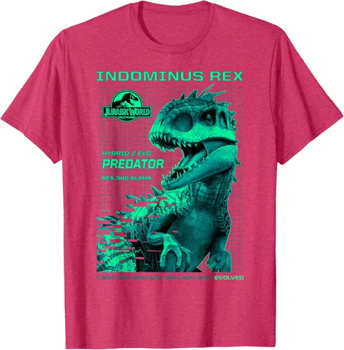 Vista 31 de Jurassic World Indominus Rex Hybrid Predator T-Shirt Small Negro