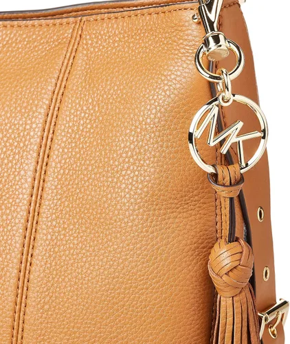 Vista 3 de Michael Kors Brooke Bolso de hombro grande Hobo de cuero