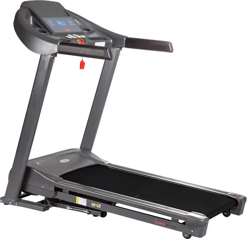 Vista 9 de Sunny Health & Fitness Treadmill Elite Smart Auto Incline for Home Use, Wide Running and Walking Deck, Flex Shock Suspension with 300 LB