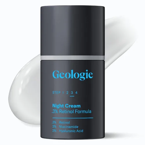 Vista 9 de Geologie Crema facial antienvejecimiento con retinol Fórmula mejorada de retinol de 0.2% para resultados eficaces Reduce líneas finas y arrugas