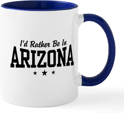 Vista 46 de CafePress ARIZONA Mugs Taza de café de cerámica de 11 oz (11.0 fl oz)