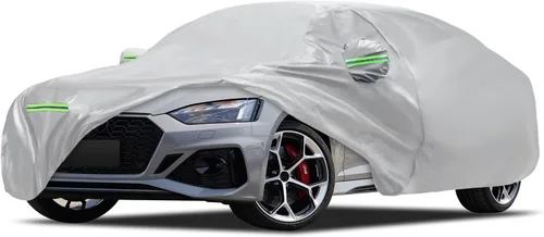 Vista 16 de Migaven Car Cover Custom Fit for Jeep Wrangler 2 Door 1987-2026 JK JL CJ YJ TJ, Waterproof Rain Sun Protection with Door Zipper & Inner Cotton