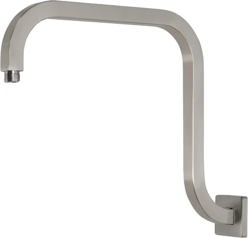 Vista 16 de PHASAT Extensión de brazo de ducha de 16 pulgadas, brazo de ducha en forma de S con brida, brazo de ducha de acero inoxidable 304 de altura alta