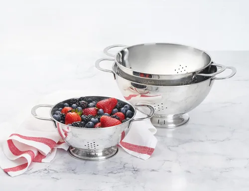 Vista 6 de Le Creuset Juego de 3 coladores apilables