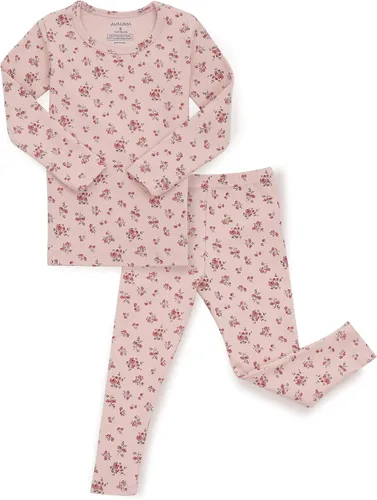 Vista 161 de AVAUMA Conjunto de pijama de algodón para bebés y niñas de 6 meses a 7 años