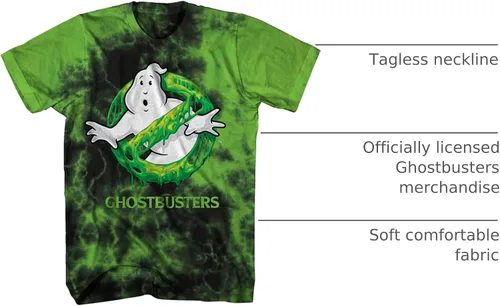 Vista 3 de Ghostbusters Camiseta estampada con logotipo Stay Puft para hombre