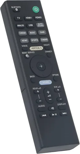 Vista 2 de Allimity RMT-AH400U RMTAH400U - Control remoto de repuesto compatible con barra de sonido Sony HT-Z9F HTZ9F