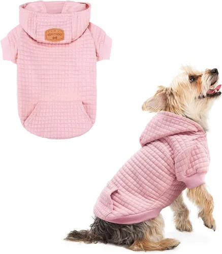 Vista 86 de BEAUTYZOO - Sudadera con capucha para perros con agujero para correa y bolsillo, suéteres para perros pequeños, medianos y grandes, niños y niñas