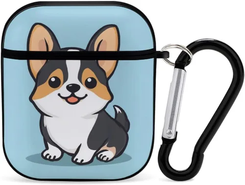 Vista 26 de Funda para Apple AirPod 2 y 1 TPU suave compatible con AirPod 2 y 7 con diseño de bandera estadounidense Pattern1081