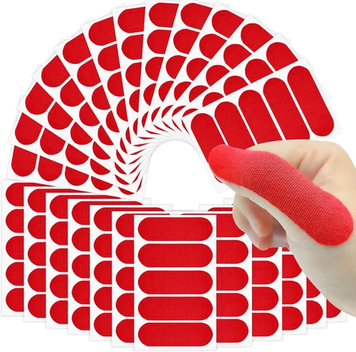 Vista 7 de Birllaid 120 piezas de cinta adhesiva para pulgar de bolos, cinta adhesiva para dedos de bolos, cinta adhesiva para pulgar para jugadores de bolos