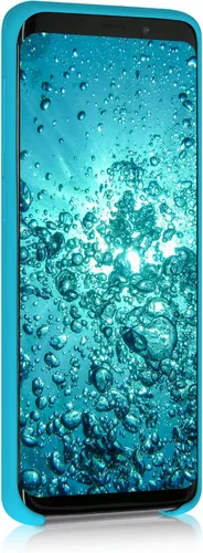 Vista 2 de kwmobile Funda Compatible con Samsung Galaxy S9 - Cubierta de Teléfono de Silicona TPU con Acabado Suave - Cool Glacier