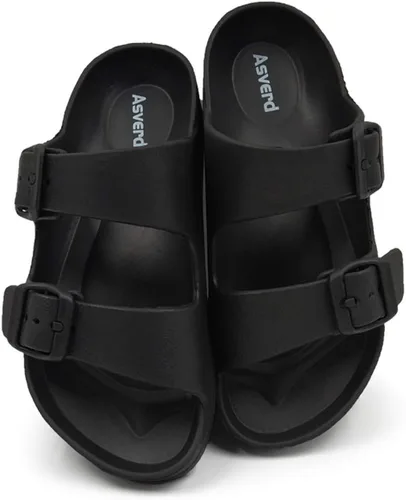 Vista 5 de Asverd Kids - Sandalias de doble hebilla con ajustable de arco ASKID068