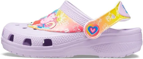 Vista 4 de Crocs Zuecos clásicos de Peppa Pig unisex para niños