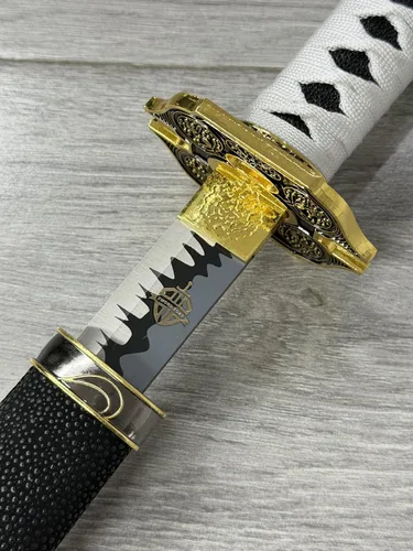 Vista 7 de Sword fort Espadas réplicas de acero inoxidable - Espada Katana de Vergil Demonio, de Dante Yamato, tipo anime y cosplay, metal real, versión