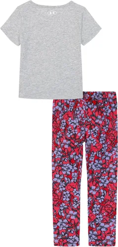 Vista 81 de Under Armour baby-girls Ua Terrazzo Leopard Heart SetShort Set