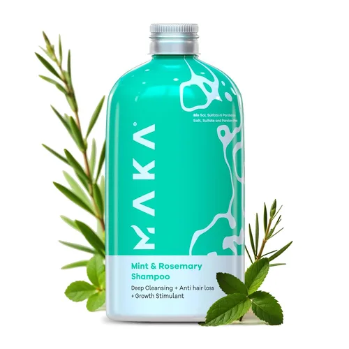 Vista 9 de Maka Champú hidratante sin sulfato para cabello seco y dañado, 16 onzas Champú hidratante. Aplicar sobre el cabello mojado, lavar el cuero cabelludo