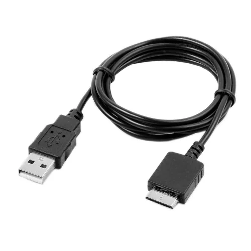 Vista 2 de Cargador de alimentación de carga USB + cable de datos para reproductor de MP3 Sony NWZ-E464 F