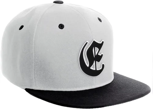 Vista 1566 de Daxton Gorra clásica con visera de billete plano con letras del alfabeto inglés antiguo de la A a la Z