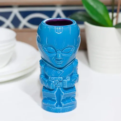 Vista 6 de Mass Effect Geeki Tikis Peebee - Taza de cerámica hecha a mano, capacidad para 14 onzas