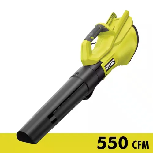 Vista 2 de RYOBI 40V 120 MPH 550 CFM batería inalámbrica soplador hoja herramienta sólo RY40LB01B