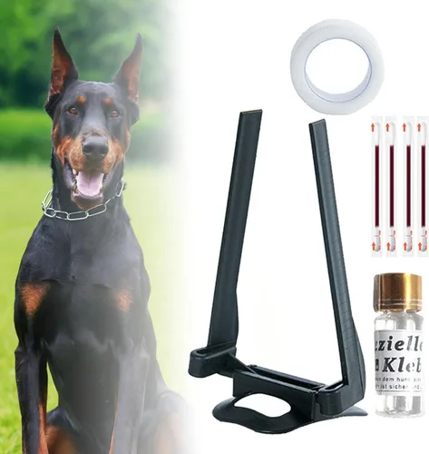 Vista 4 de Gazechimp Kit de publicación de orejas de perro, soporte para orejas de perro para mascotas, herramienta de pie para orejas de perro Doberman